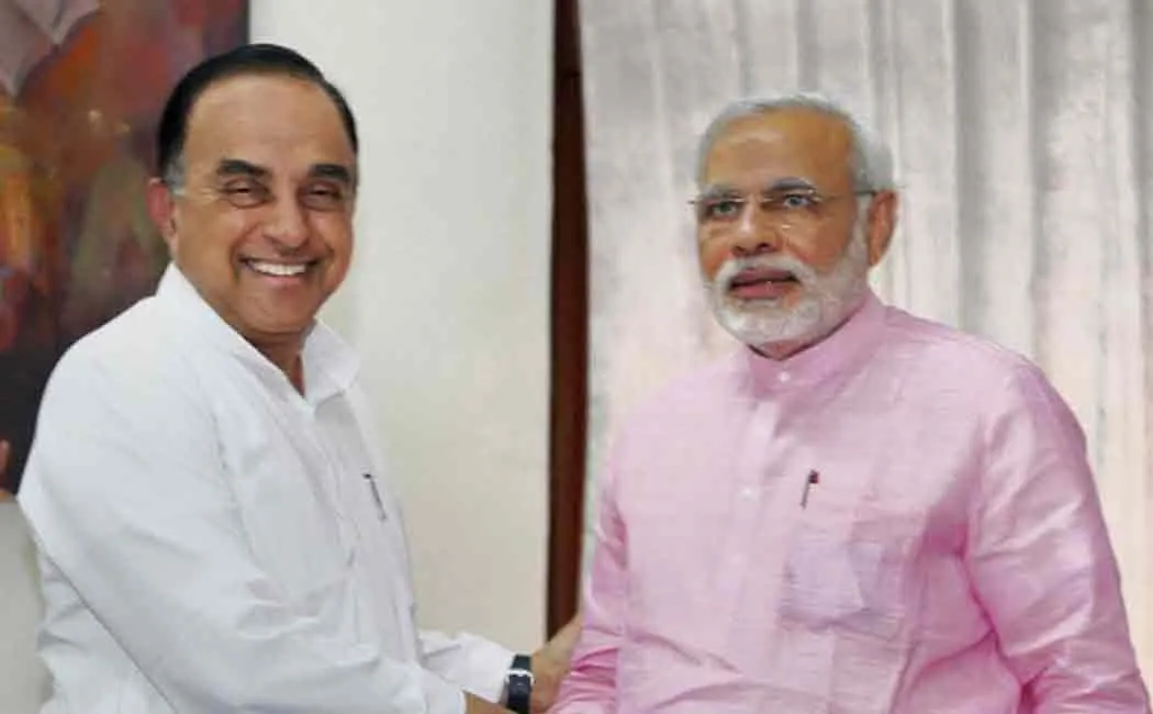 subramanian swamy about air india 