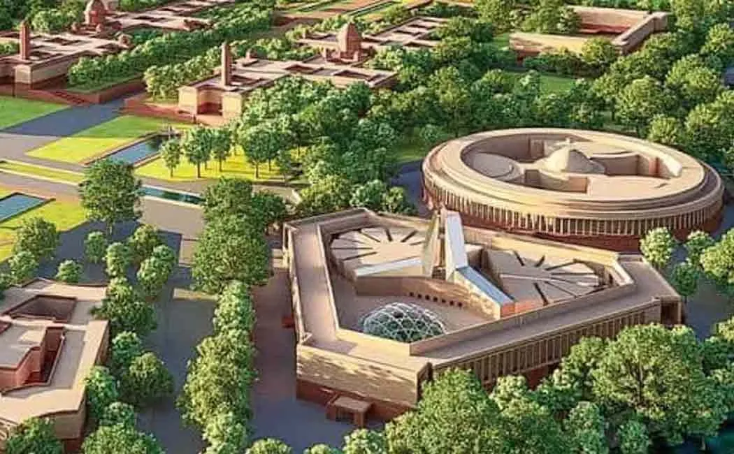 new parliament construction starts on december