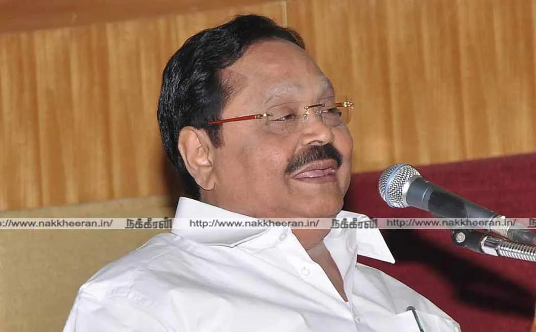 Karnataka is not in the mood to give water to Tamil Nadu  Minister Duraimurugan