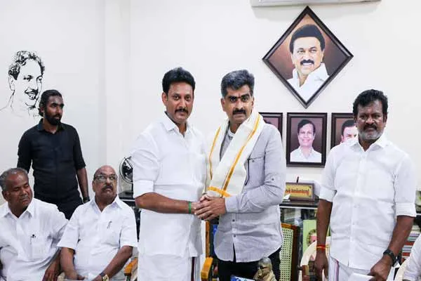 MDMK candidate Durai Vaiko's introductory meeting