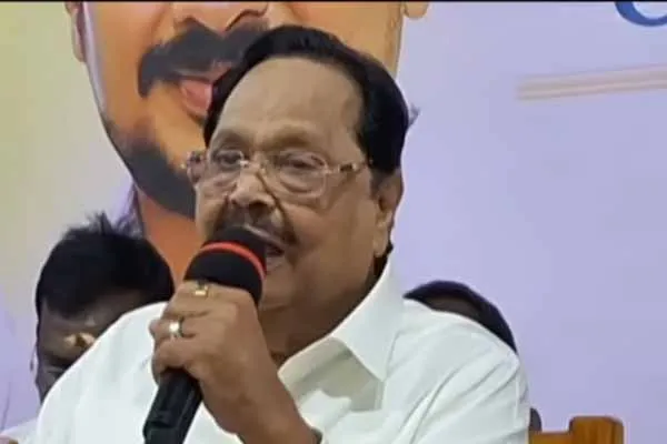 Minister Duraimurugan speak in vellore