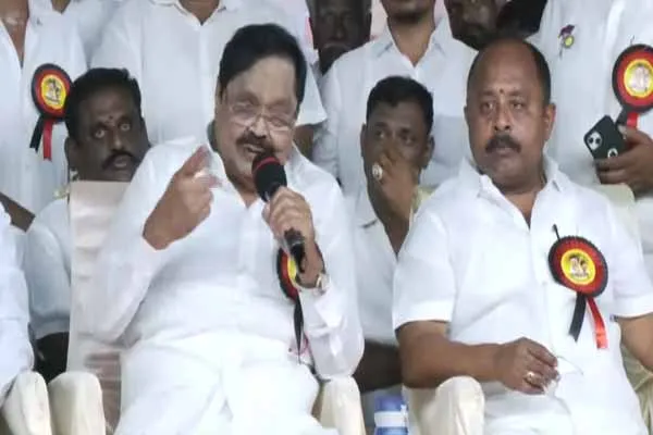  Minister Duraimurugan condemns union minister dharmendra pradhan