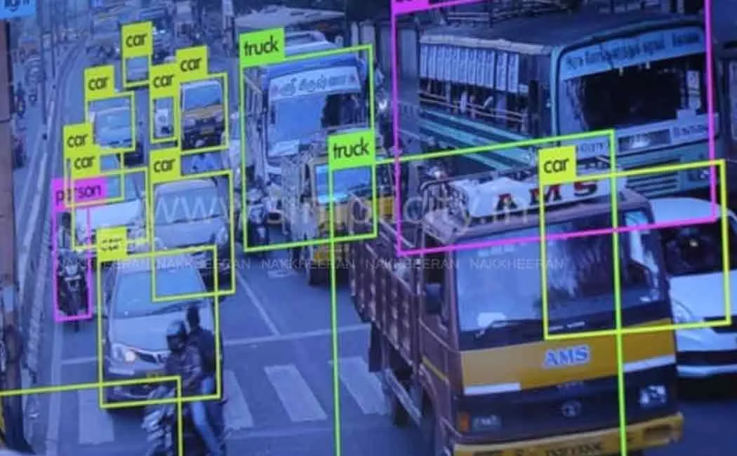 smart cameras in coimbatore traffic signals