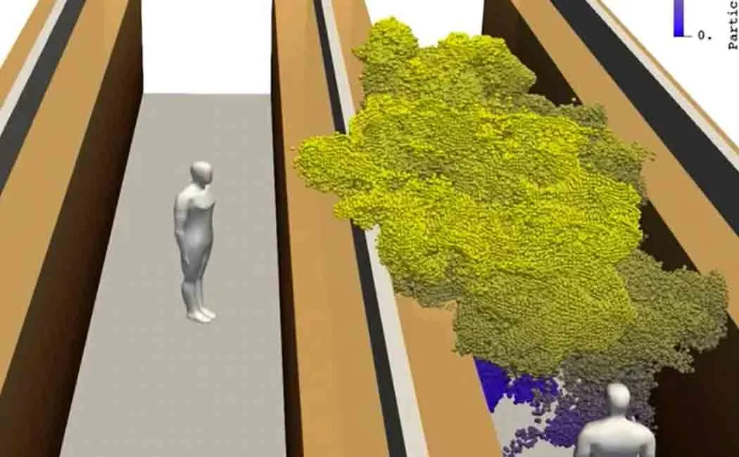 finland researchers about corona air borne