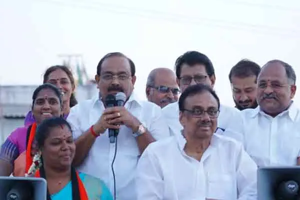erode east by election vote collect by minister 