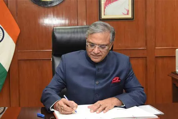 sworn in New Chief Election Commissioner 