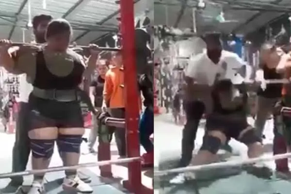 Athlete passed away after falling from 270kg barbell while training