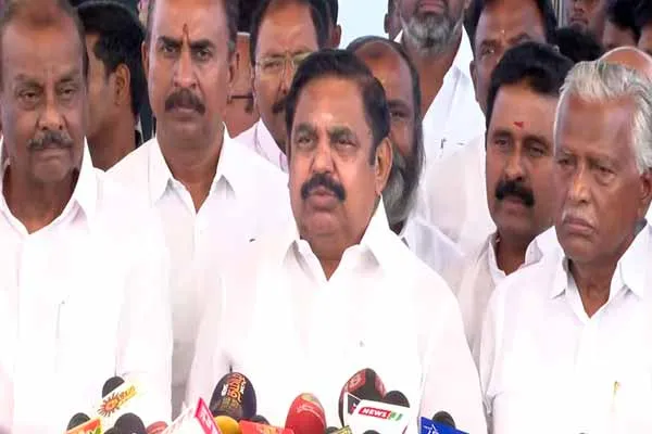 EPS alleges Opposition parties are not broadcasting their speeches live in the Legislative Assembly