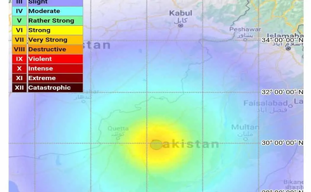 pakistan earthquake 