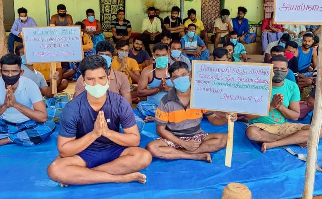 Eelam Tamils engaged in a series of struggles for liberation 