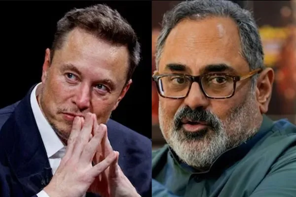 Rajeev Chandrasekhar criticized Elon Musk 