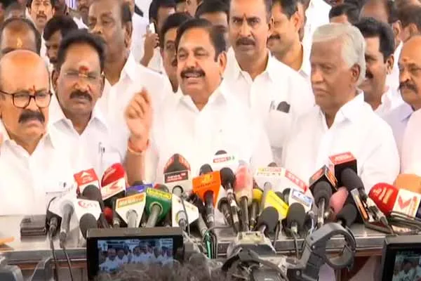 Edappadi Palaniswami replies at sengottaiyan affair