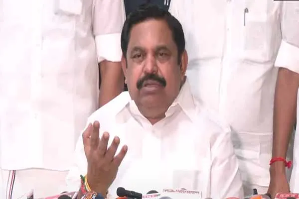 EPS criticized mk stalin conducted fair delimitation program