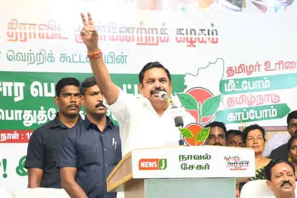 Minister Udayanidhi Stalin's barrage of response to E.P.S 