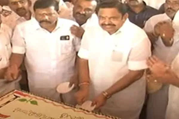 TVK leader Congratulations to the Edappadi Palaniswami
