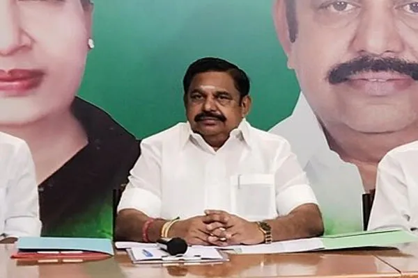 EPS challenge to the CM mk stalin Can you stand face to face with me and discuss it privately