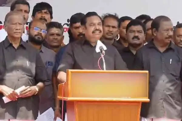 ADMK team meets Governor Edappadi Palaniswami announcement