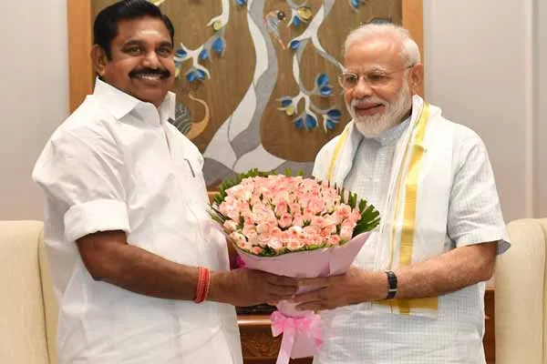 Edappadi Palaniswami congratulates Prime Minister Modi!