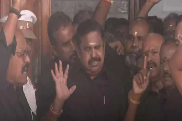 Edappadi Palaniswami meeting with the Governor