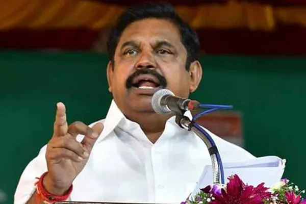 Edappadi palaniswami condemned Cm stalin