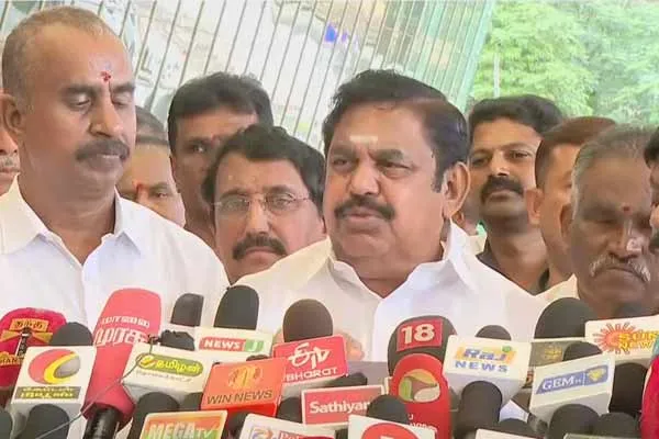  EPS criticized Dmk government