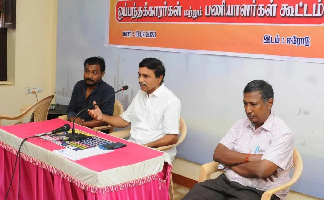 Preparations for the Erode Book Festival are in full swing