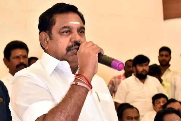 edapadi palanisamy talked in erode by  election   