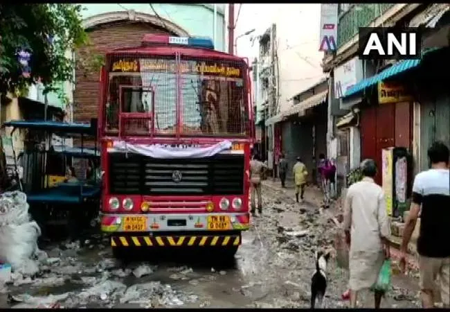madurai textile shops incident police investigation 