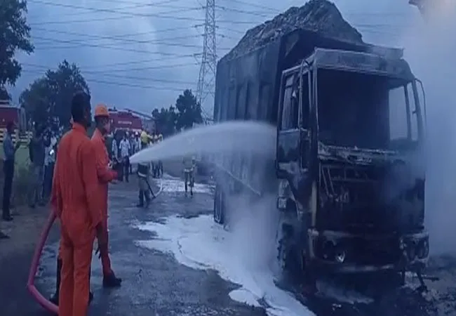 cuddalore district, neyveli nlc truck incident police investigation village peoples 