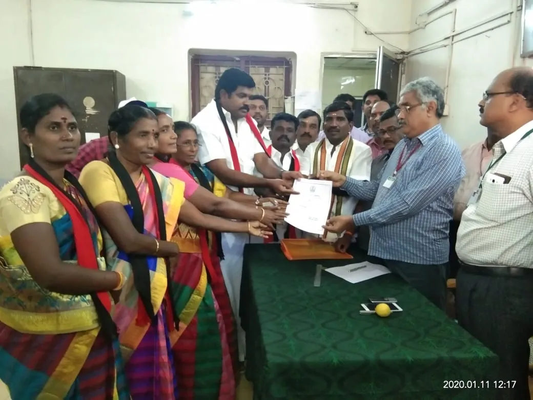 theni local election result 
