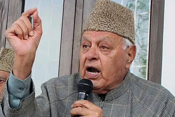 Announcement that a jammu kashmir party will compete alone from India Alliance