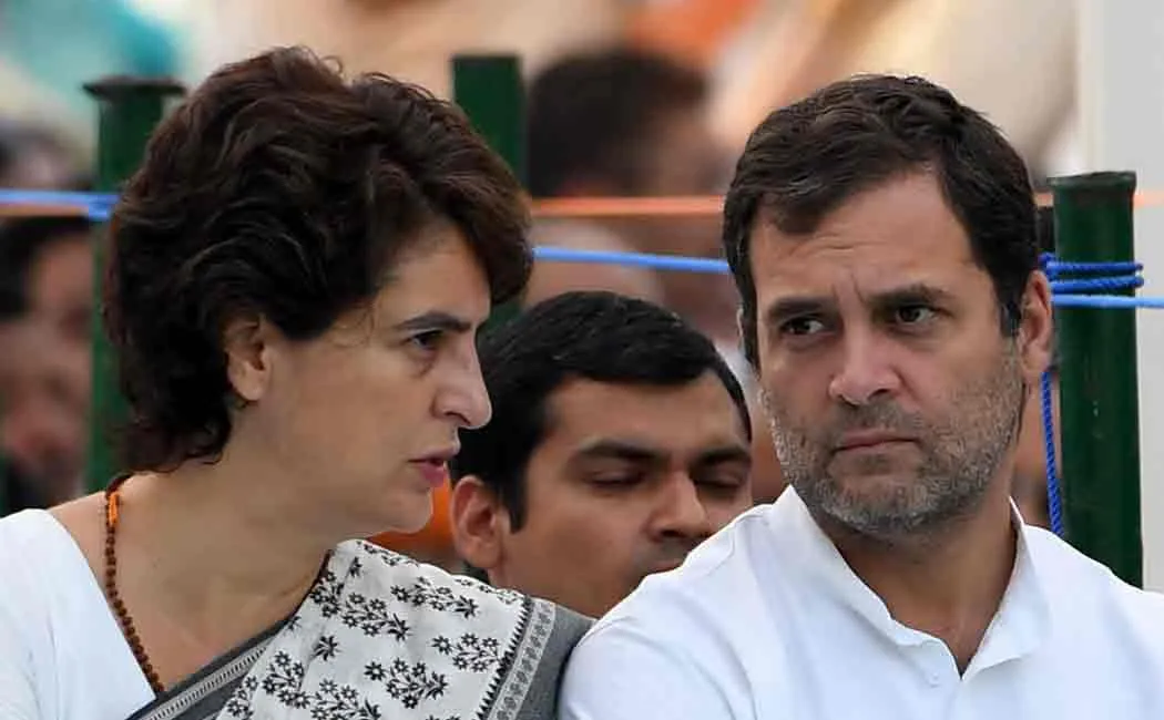 rahul gandhi and priyanka gandhi about jnu students issue