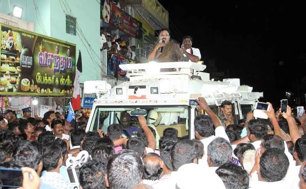ottapidaram election campaigning report