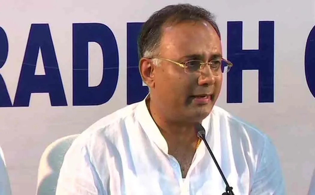 dinesh gundu rao resign his congress party's Karnataka State President post