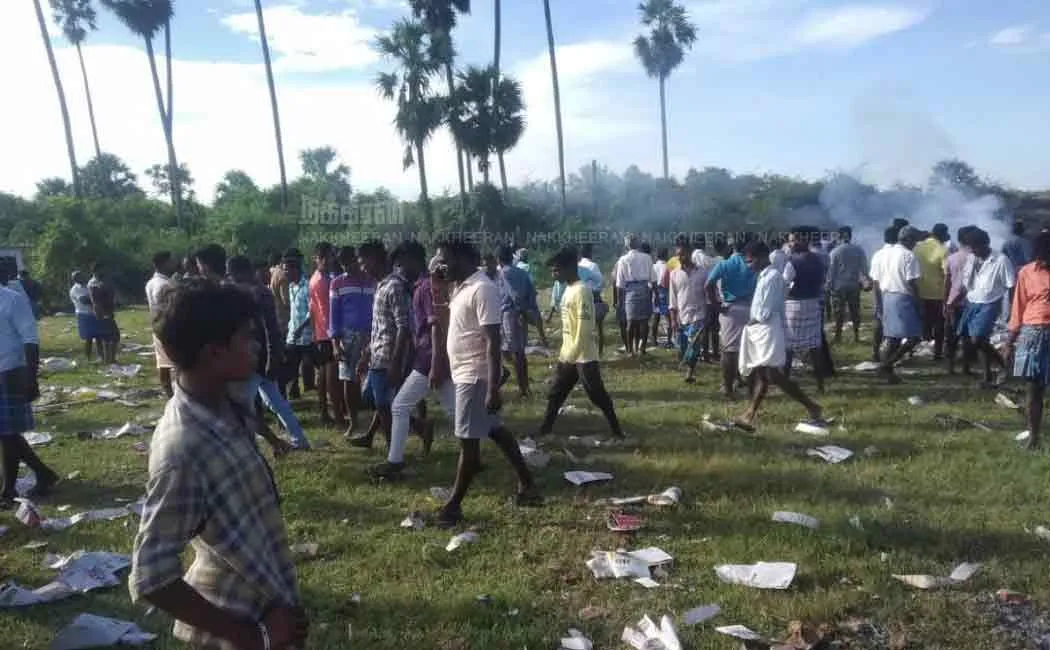 pudhucherry fire accident