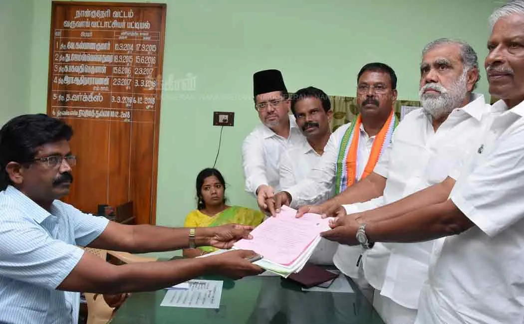 nanguneri dmk admk candidate 