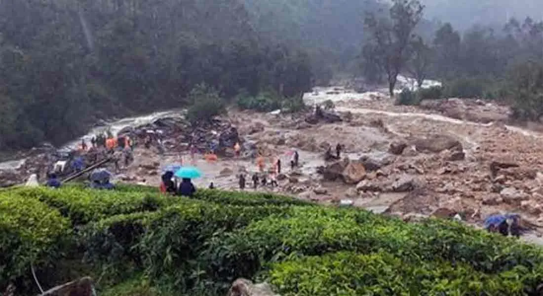kerala lanslide... recovery on the 5th day