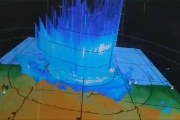 '3D' footage of Fenchal storm cloud clusters released 