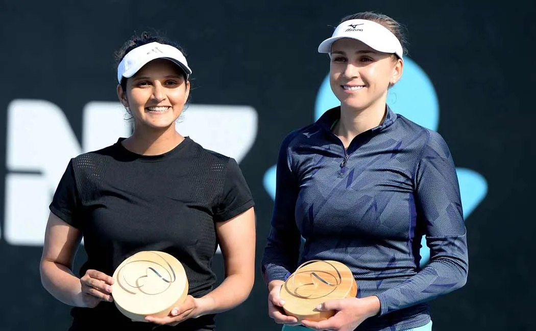 Sania Mirza wins Hobart International Women's doubles title