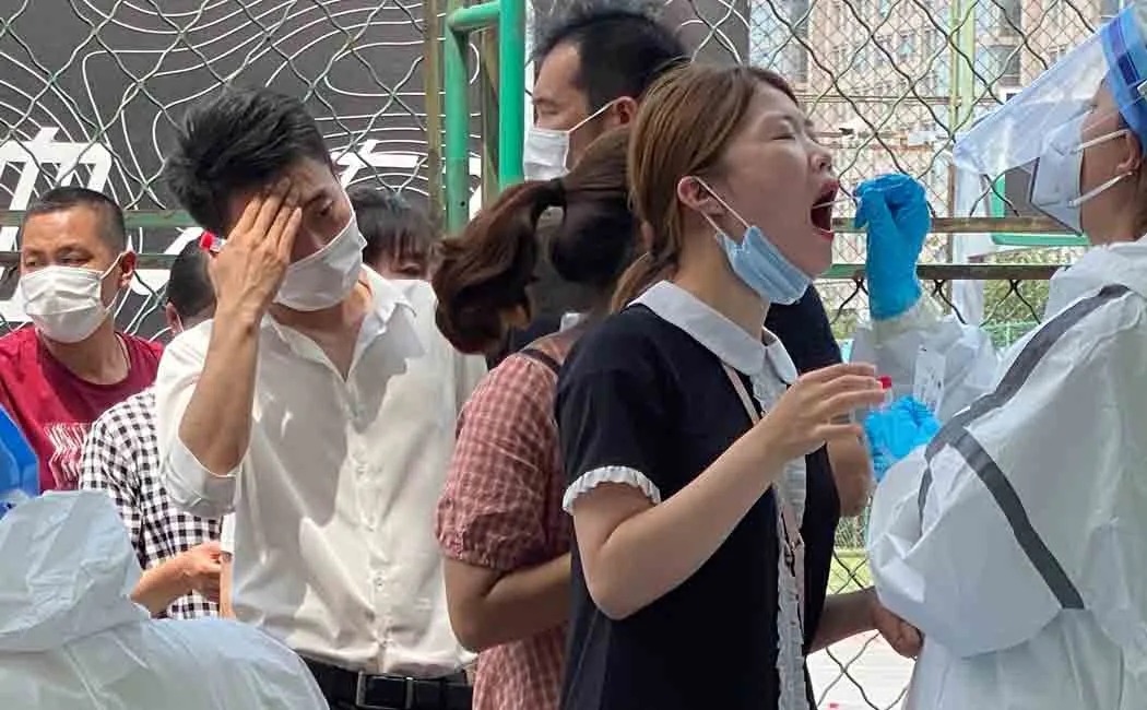 flghts cancelled in beijing after a spike in corona count