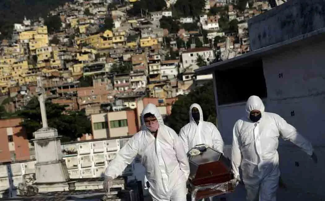 brazil climbs to third in corona affected list