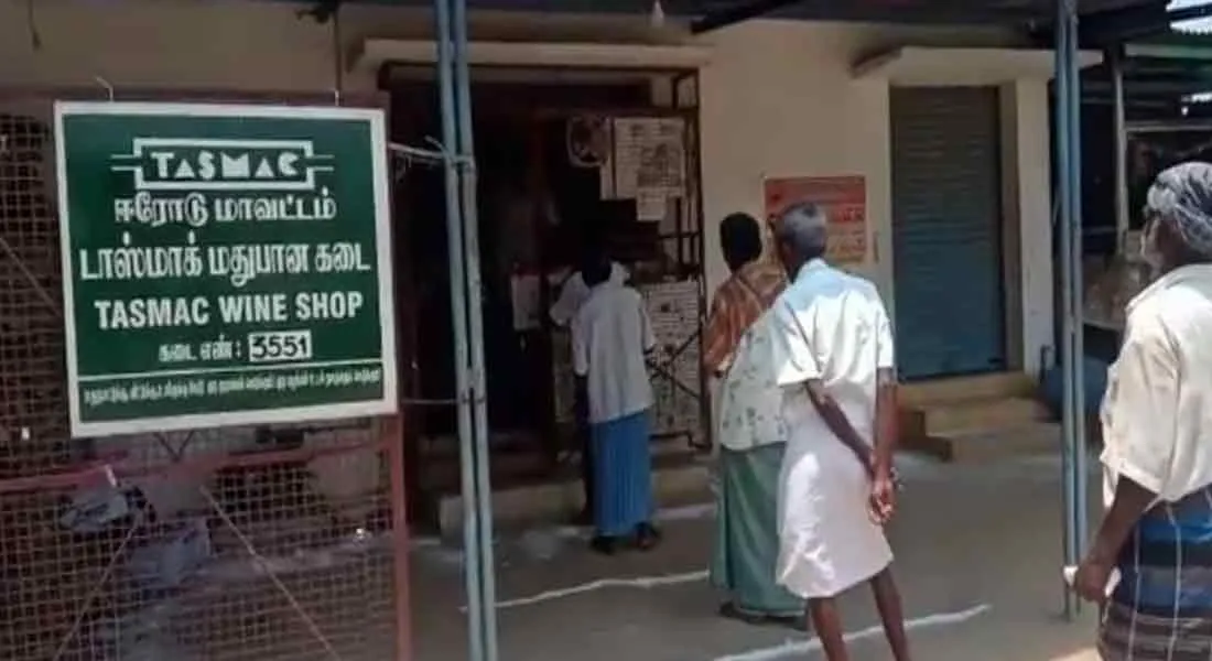 comedy incident in erode tasmac 