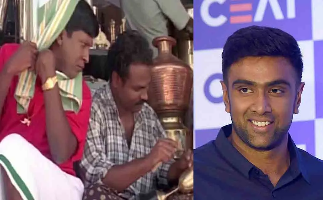 ashwin reply to icc with vadvelu charecter