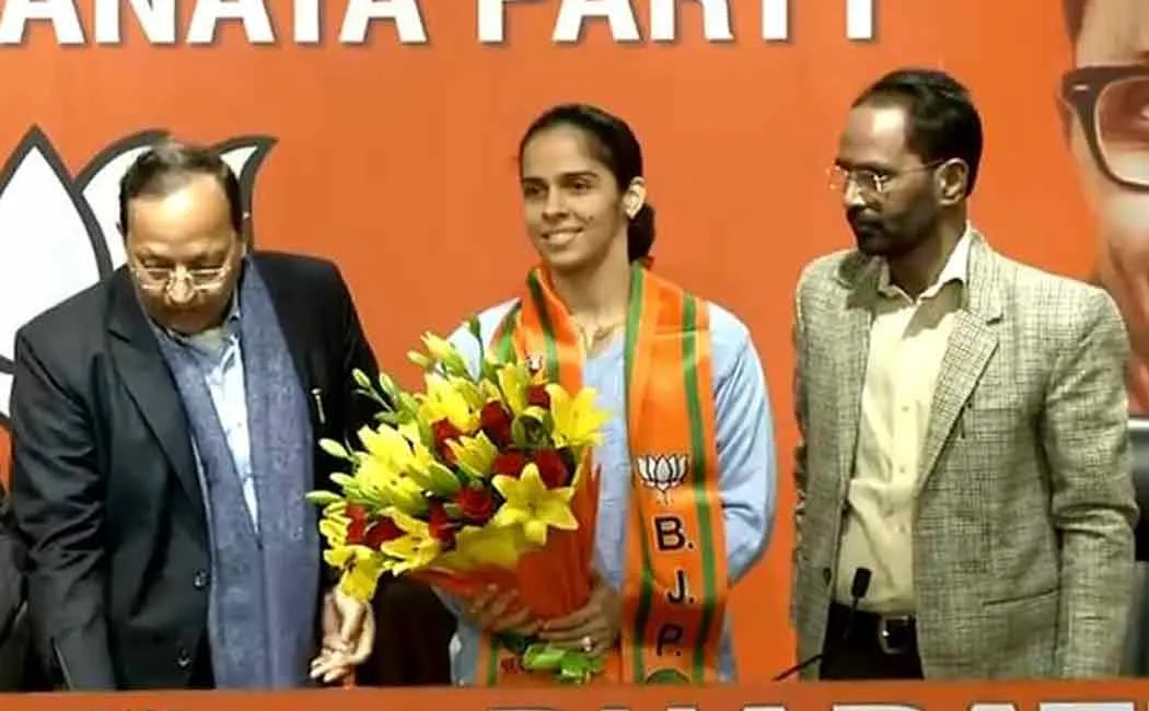 saina nehwal joined bjp 