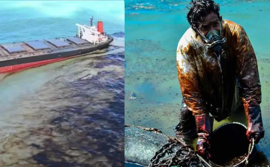 mauritius oil spill updates
