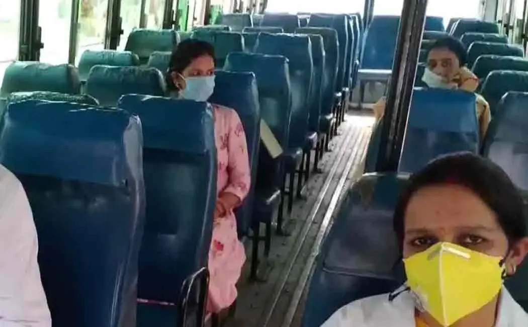 bihar resumes bus service
