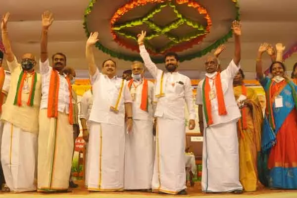 nadda speech on pongal festival