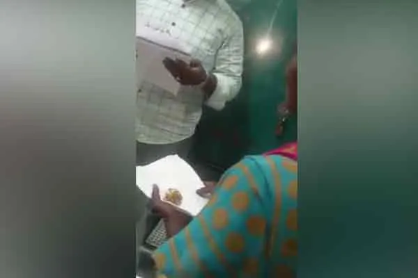 cheyyar taluk office women request her father related certificate incident 