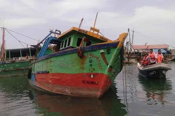 Tragedy when he went fishing in the sea in bamban
