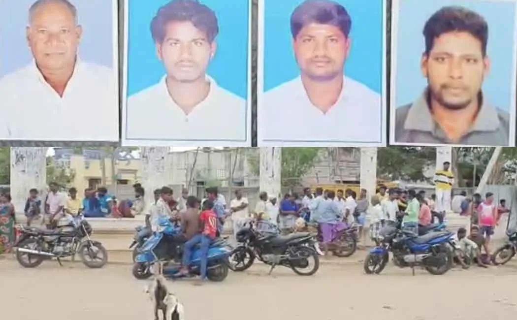 Ten fishermen stranded in the middle of the sea caught in a storm; Relatives to cry